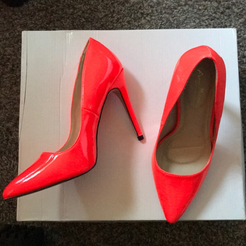 Orange heels